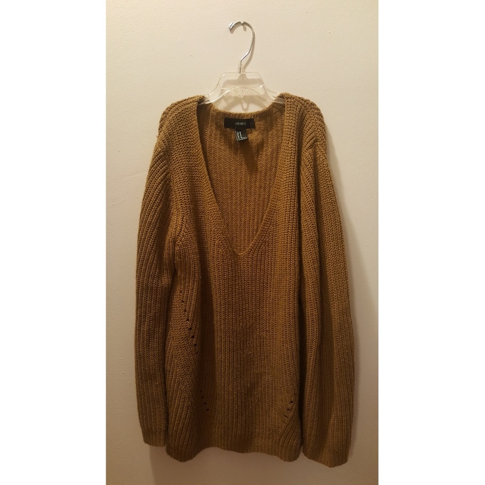Olive Green Cozy Sweater